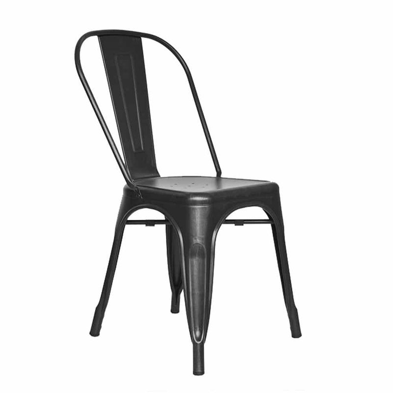 EKONOMODO COLOMBIA - Silla Turca Negro Set X 6