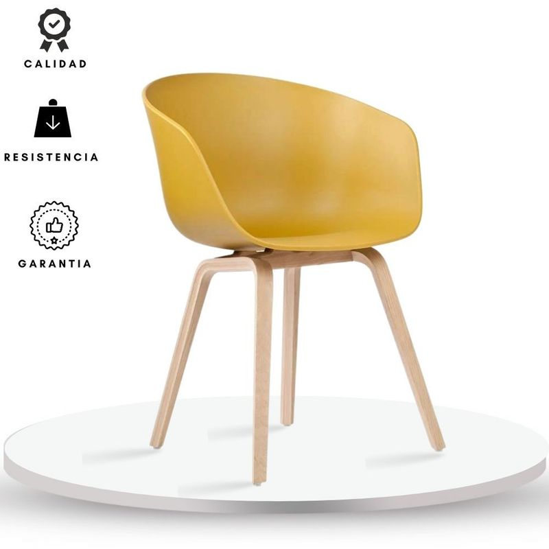EKONOMODO COLOMBIA - Silla Natura amarillo