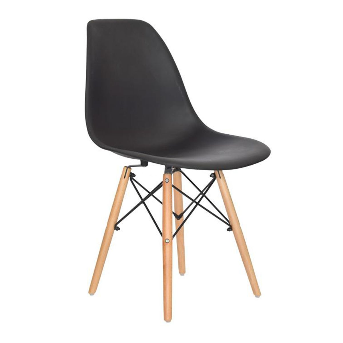 EKONOMODO COLOMBIA - Silla Eames Adulto Negro