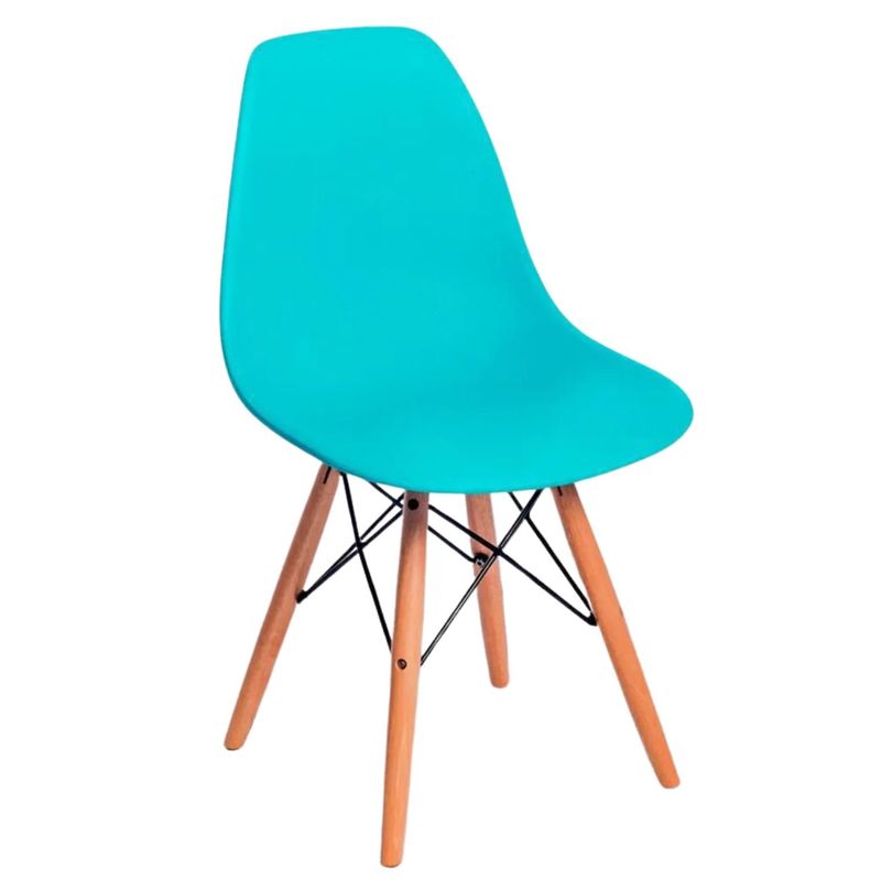 EKONOMODO COLOMBIA - Silla Eames Adulto azul aguamarina
