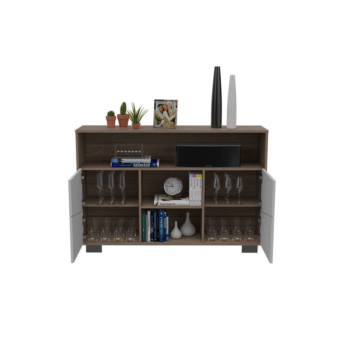 EKONOMODO COLOMBIA - Mueble Bife Lutrux Miel Blanco