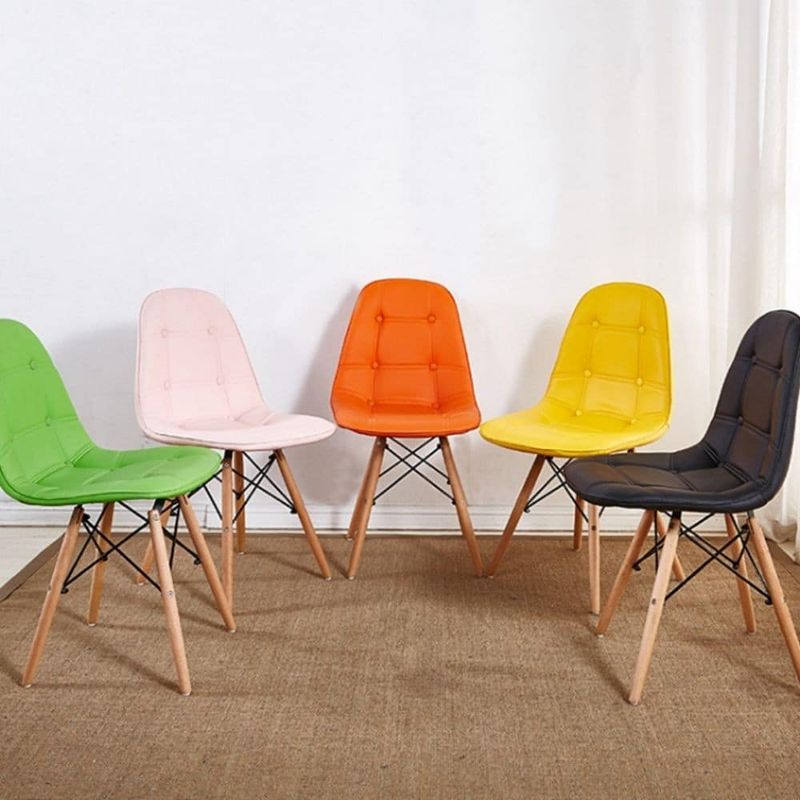 EKONOMODO COLOMBIA - Silla Eames Botones camel