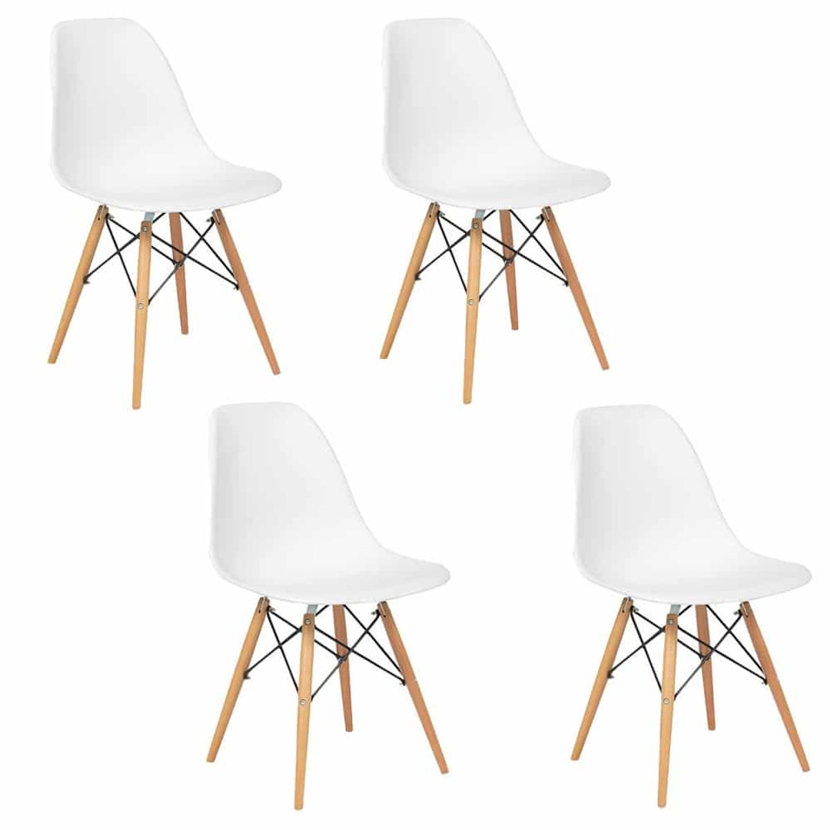 EKONOMODO COLOMBIA - Silla Eames Blanco Set X 4