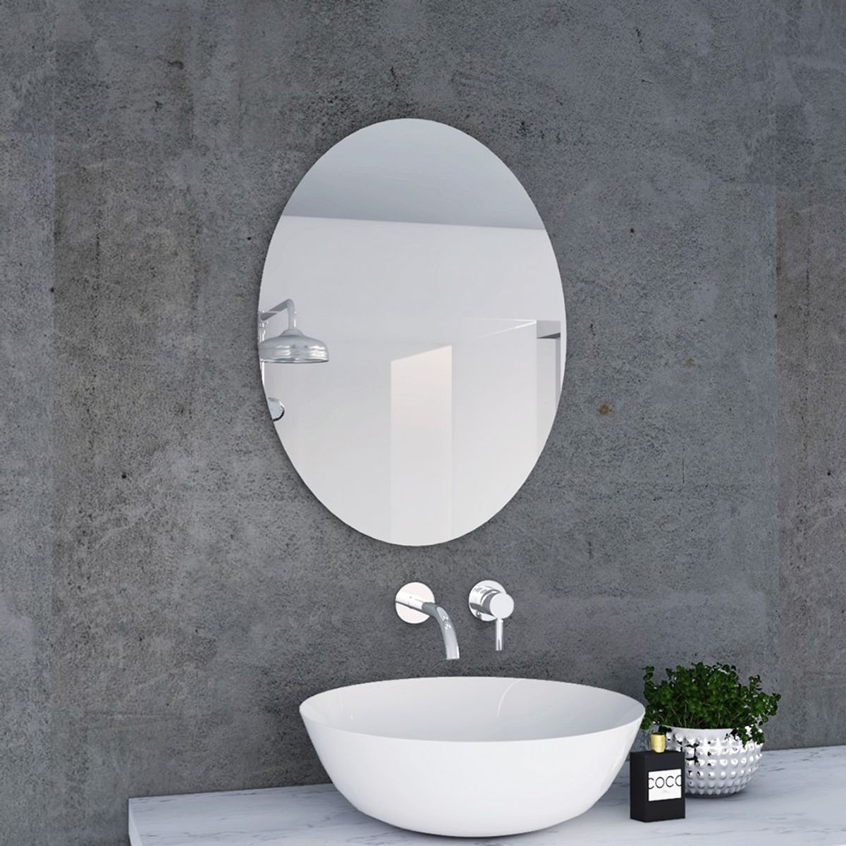 EKONOMODO COLOMBIA - Espejo ovalado lifax
