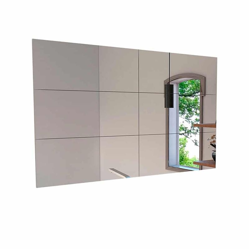 EKONOMODO COLOMBIA - Espejo rectangular sencillo de seis piezas Yukon