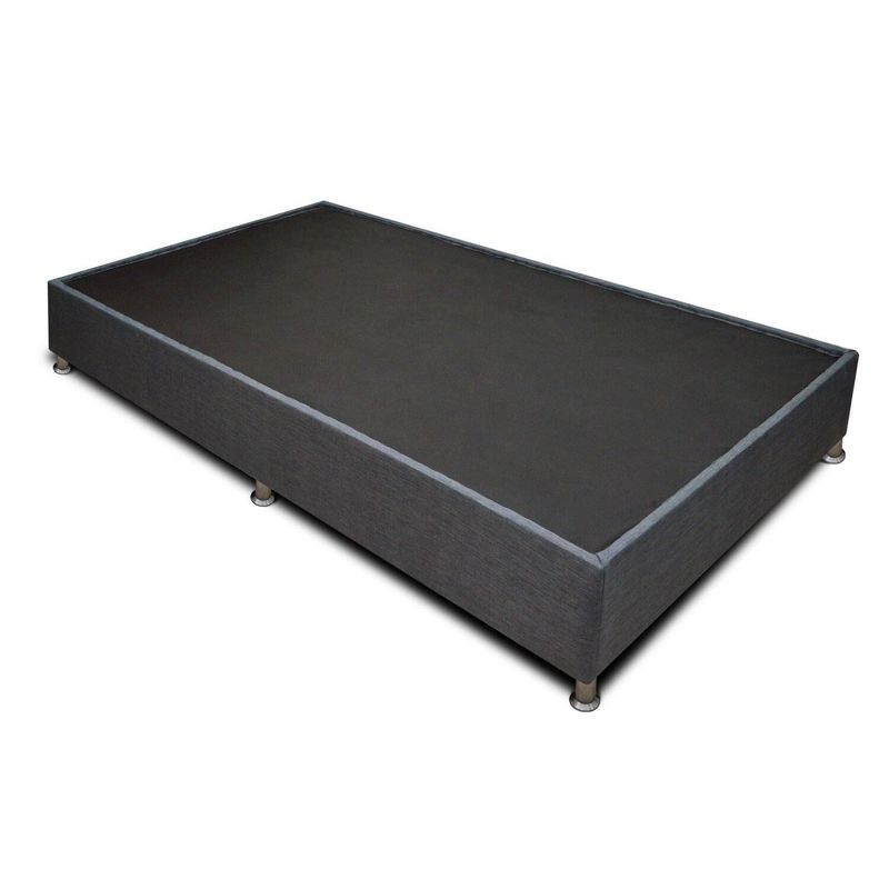 MUEBLES ONLINE - Base Cama Dreamer lino gris 140x190 cms