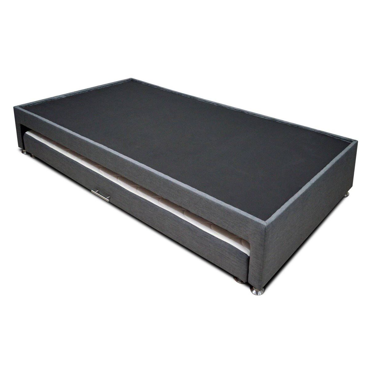 MUEBLES ONLINE - Cama Nido Tarima Semidoble Dreamer gris 120 x 190 cm