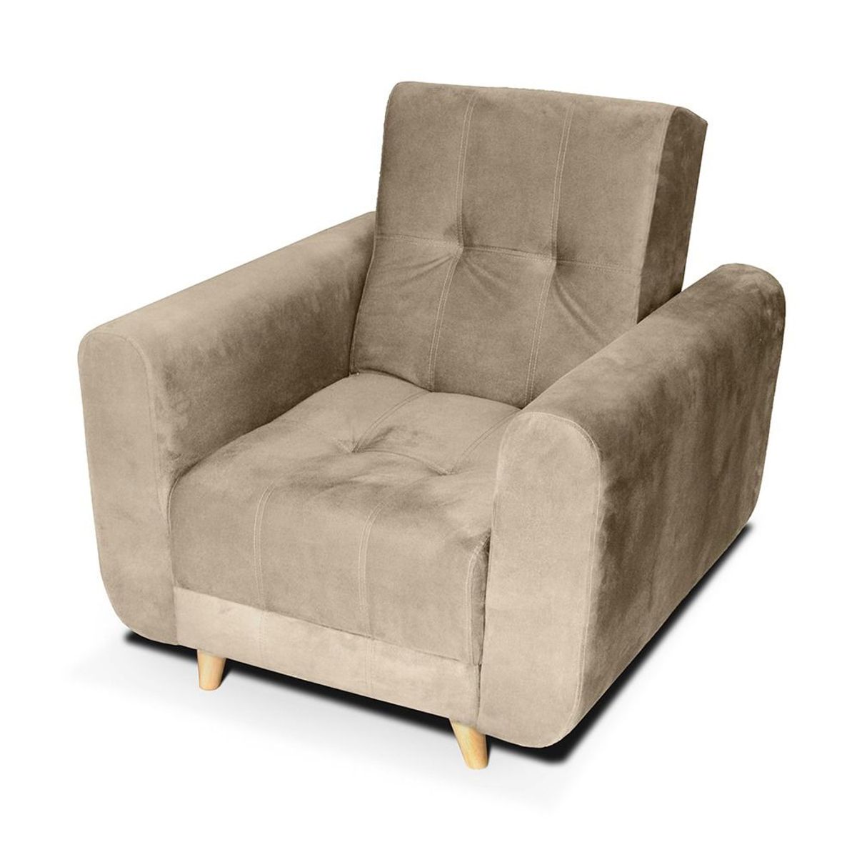 MUEBLES ONLINE - Silla 3 posiciones Clic Clac Archer tela camel