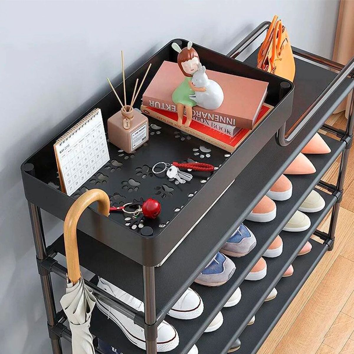 ONE PIXEL - Organizador Zapatero Estante 5 Niveles Multifuncional