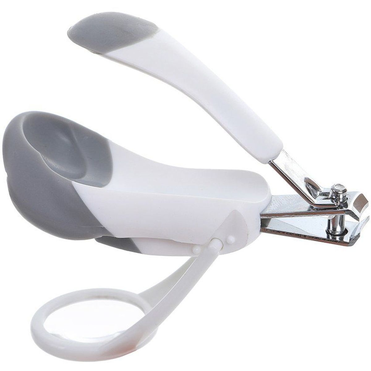 DREAM BABY - Cortauñas Para Bebe Lupa de Seguridad Blanco Dream Baby