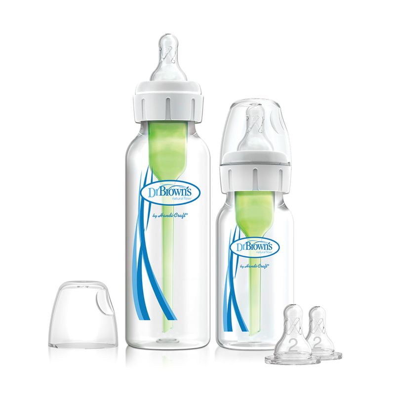 DR BROWNS - Teteros Dr Brown Recien Nacido Boca Estandar 4 y 8 Oz(0-6 M)_.