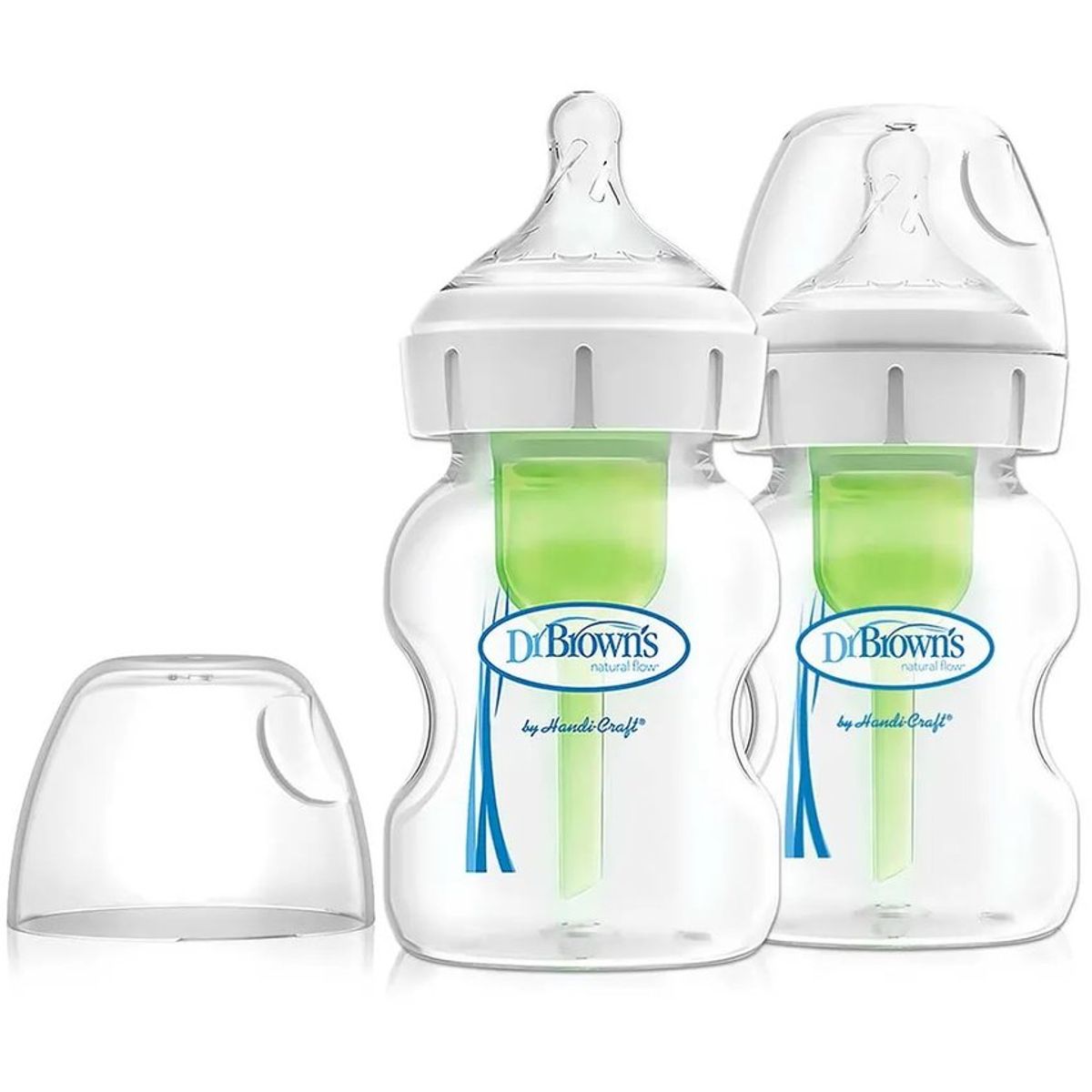 DR BROWNS - Teteros Dr Brown Recien Nacido Boca Ancha de 5 Oz Pq por 2