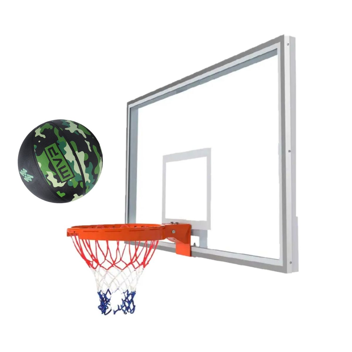 ZOOM SPORT - Balon de Baloncesto Verde Militar N° 7 Zoom Sports