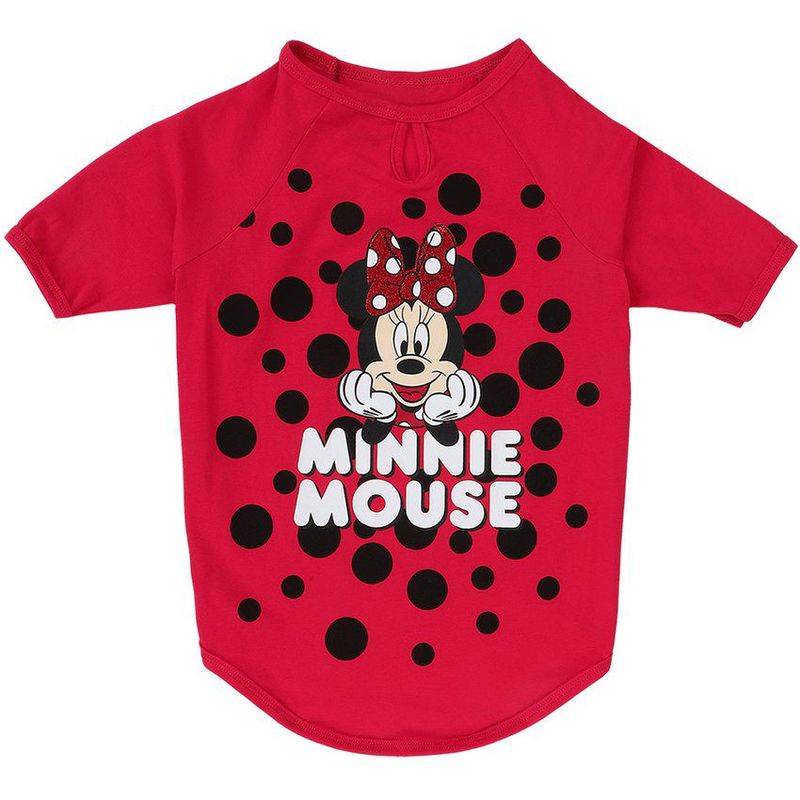 DISNEY - Camiseta para mascotas minnie mouse Talla XS