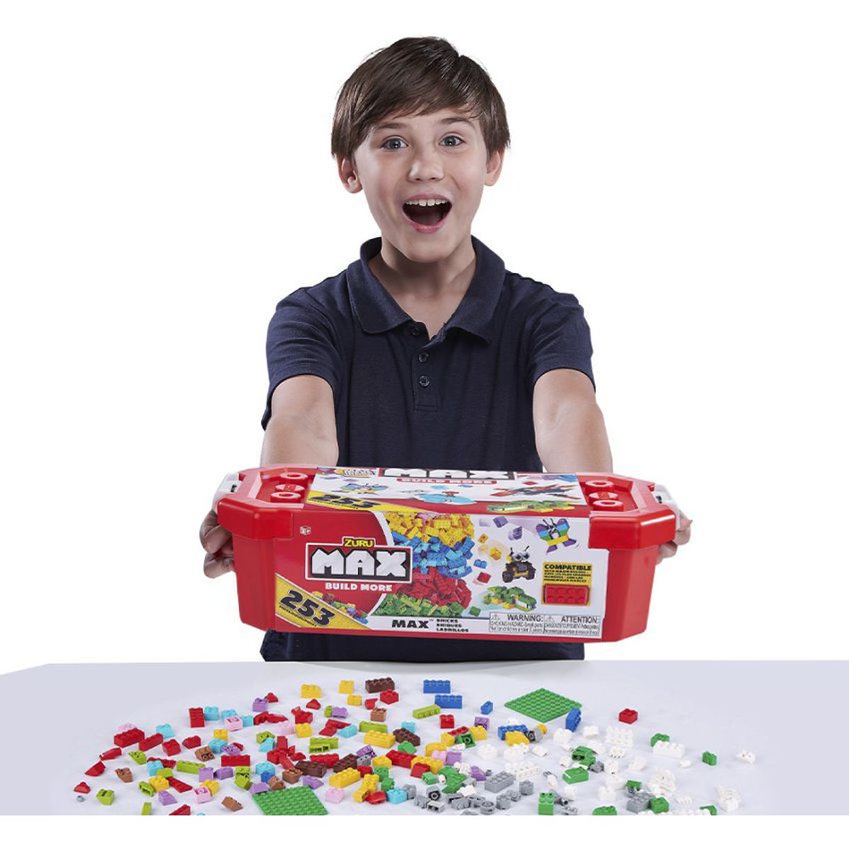 ZURU - Bloques de Construccion Max Build More * 253 piezas_.