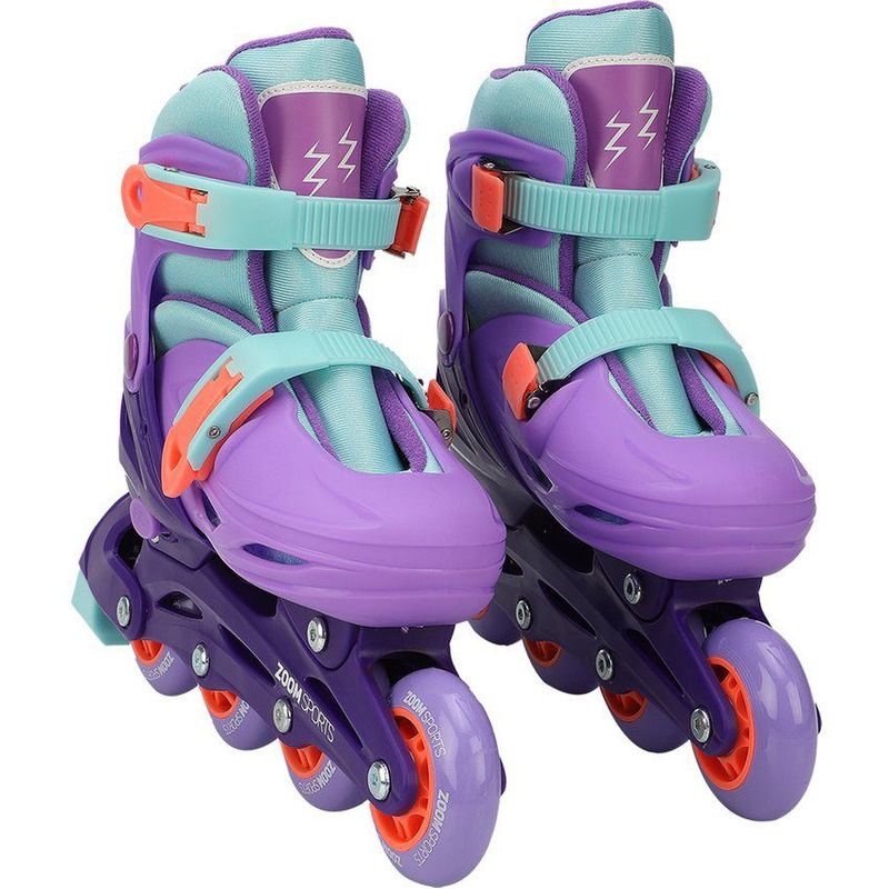 ZOOM SPORT - Patines tres ruedas morado zoom sports