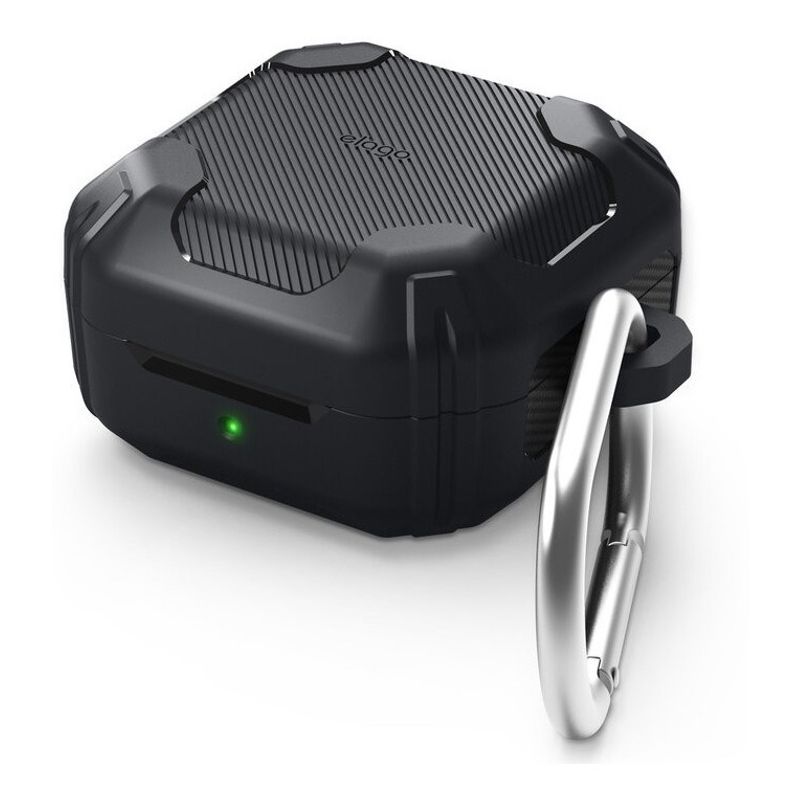 ELAGO - ELAGO Estuche Para Galaxy Buds 2 / Pro / Pro 2 / Live / Fe Armor Negro