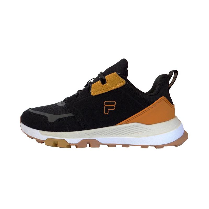 FILA - Tenis Fila Alemol Runner Lifestyle-Negro/Amarillo