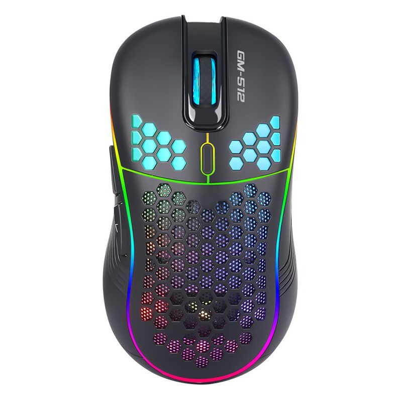 XTRIKE ME - Mouse Gamer Programable RGB USB 7 Botones 6400 DPI Xtrike Me GM-512