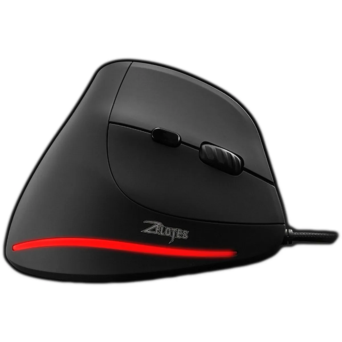 ZELOTES - Mouse Gaming Programable Vertical Ergonomico Gamer Zelotes T20