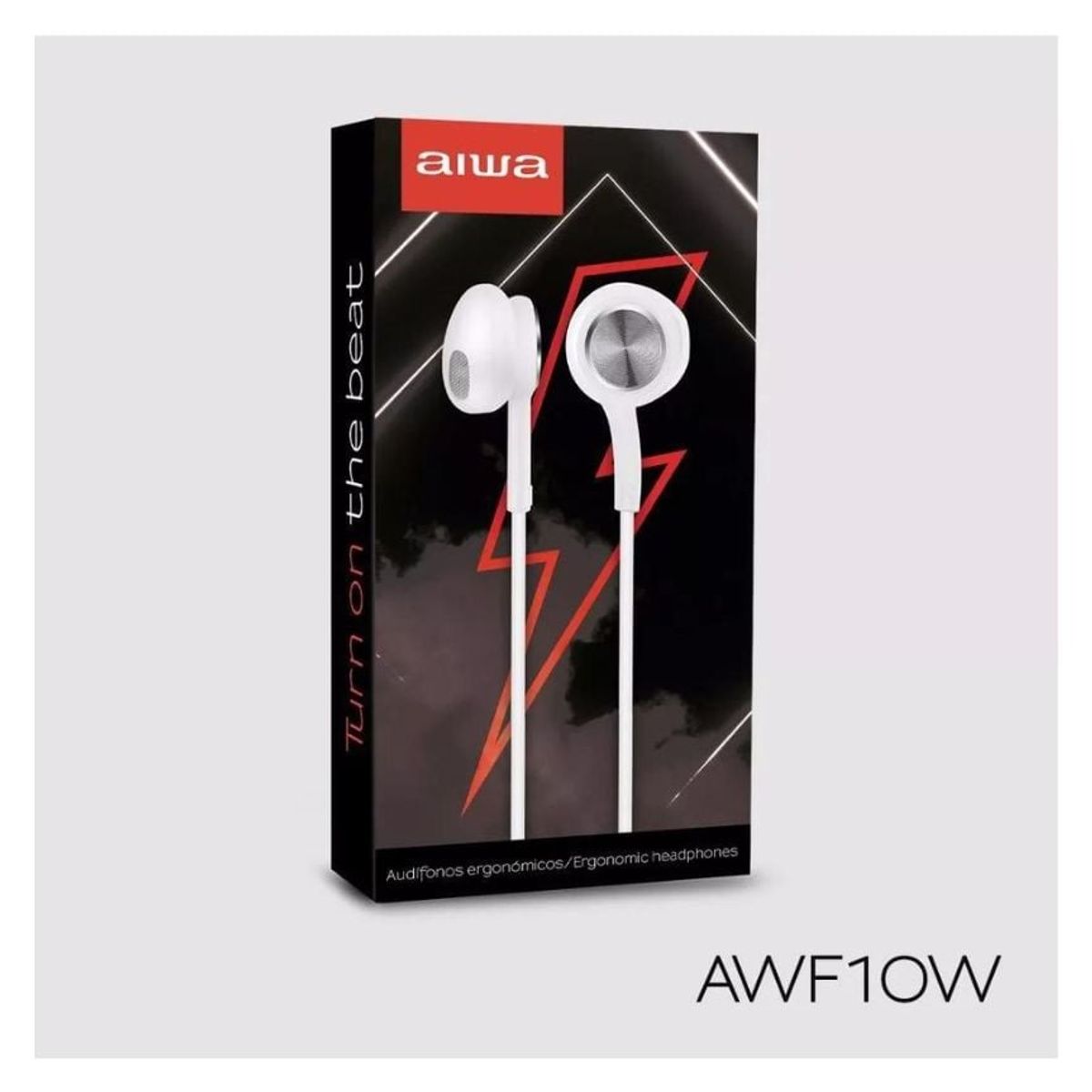 AIWA - Audifonos Ergonomicos Auriculares Manos Libres Aiwa AWF10W