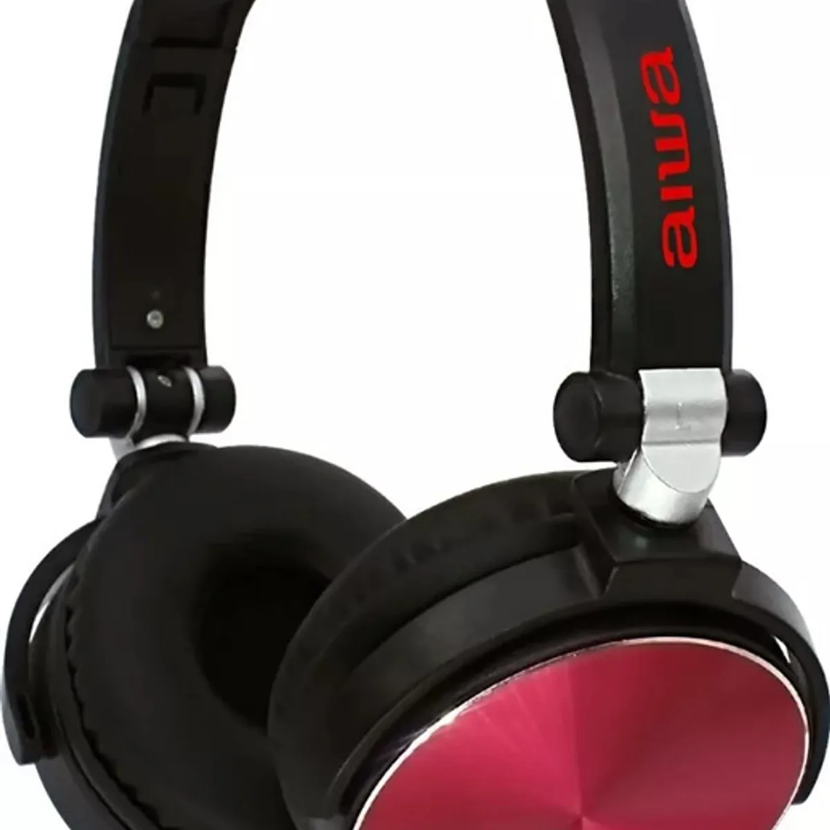 AIWA - Audifonos Diadema Manos Libres Estereo Aiwa AW-X107R Rojo