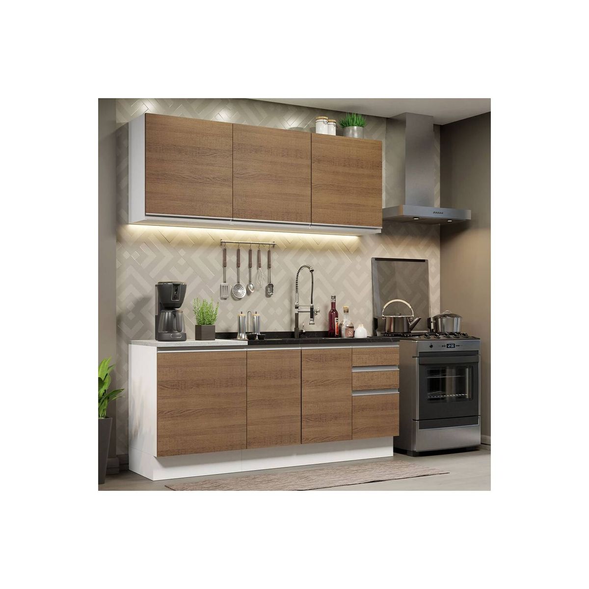 MADESA - Cocina Integral Glamy 1.80 Metros 05