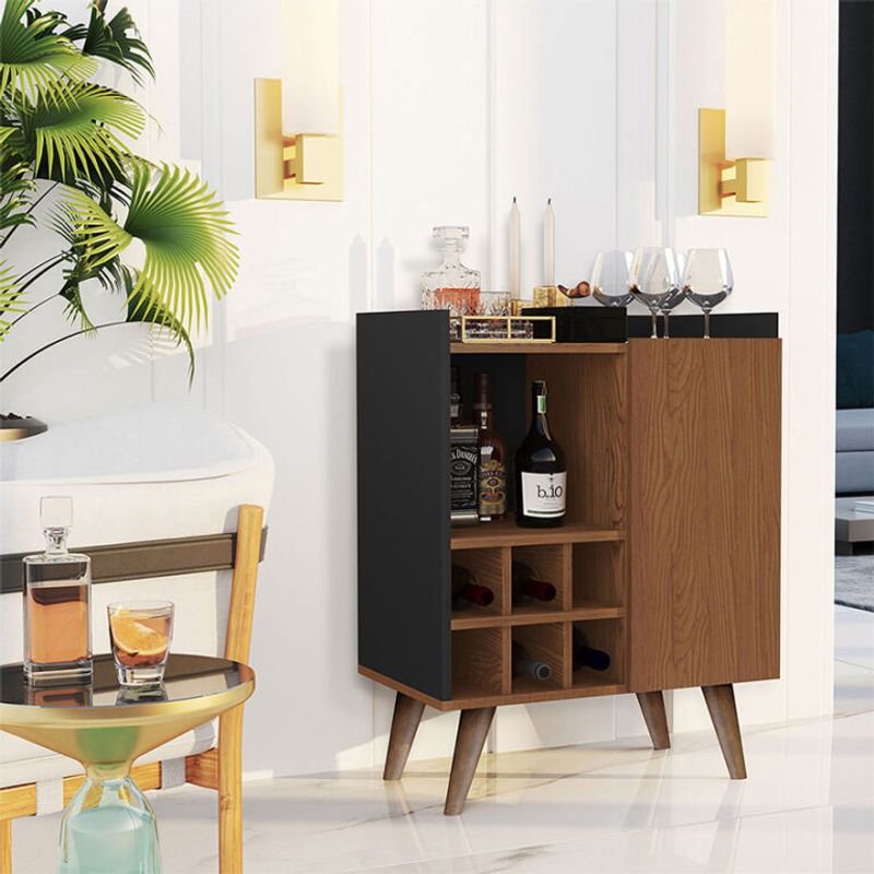 MUEBLES 2020 - Bar Manhattan Negro Natural