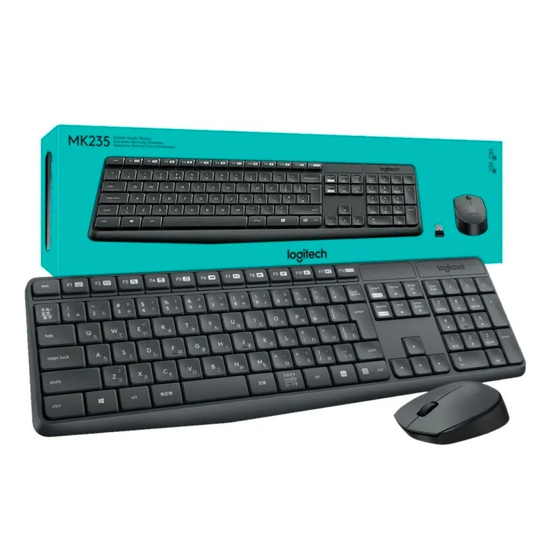 LOGITECH - Combo Logitech Inalámbrico Mk235