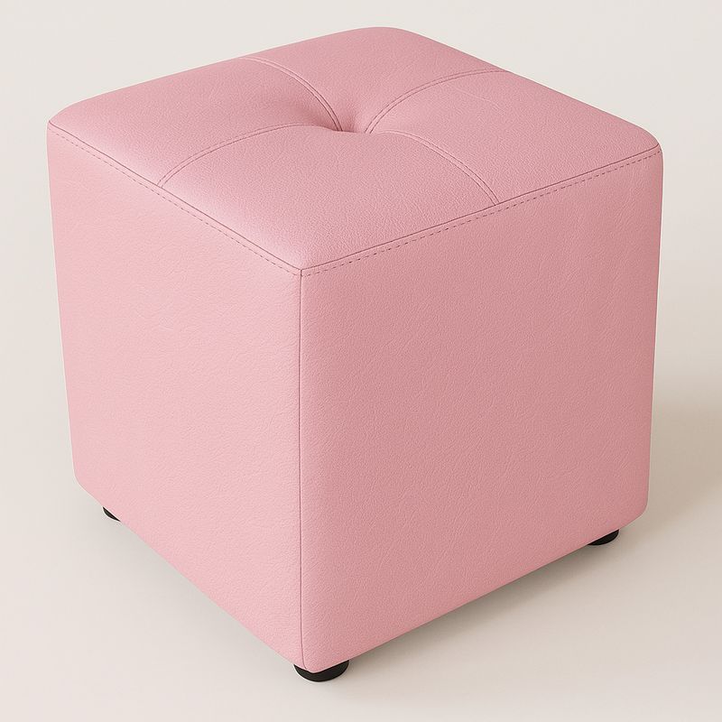 PUFF BOGOTA - Puff Cuadrado  40x40x42 Rosado