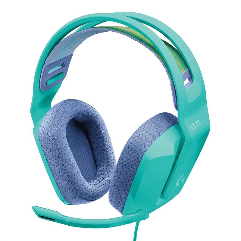 LOGITECH - Diadema Gamer Logitech G335  Color  Confort Pc Ps5 Xbox MENTA