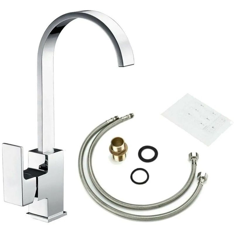 GENERICO - Griferia lavaplatos monocontrol tames md cisne cascada