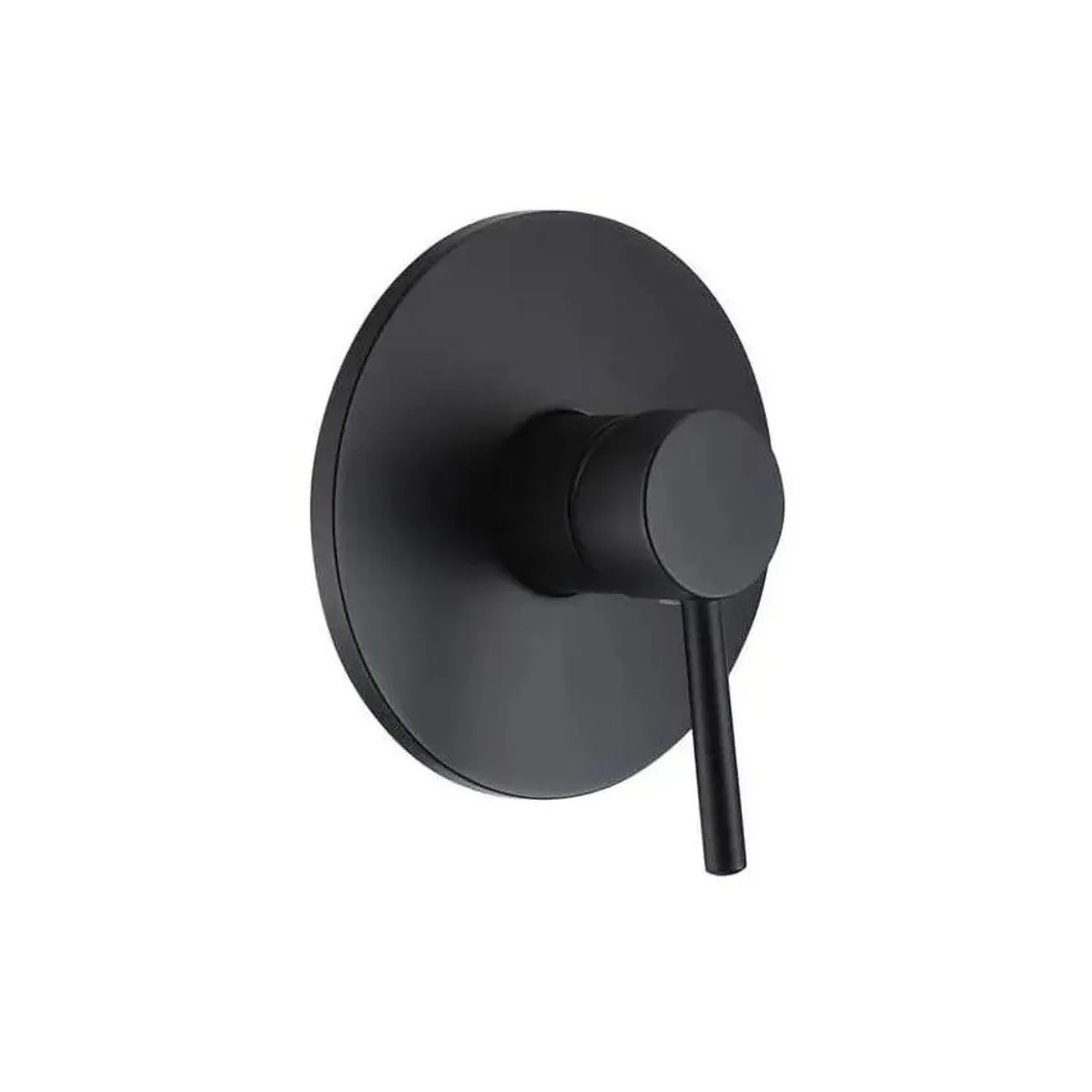 GENERICO - Mezclador de ducha negro moderno agua fria y caliente