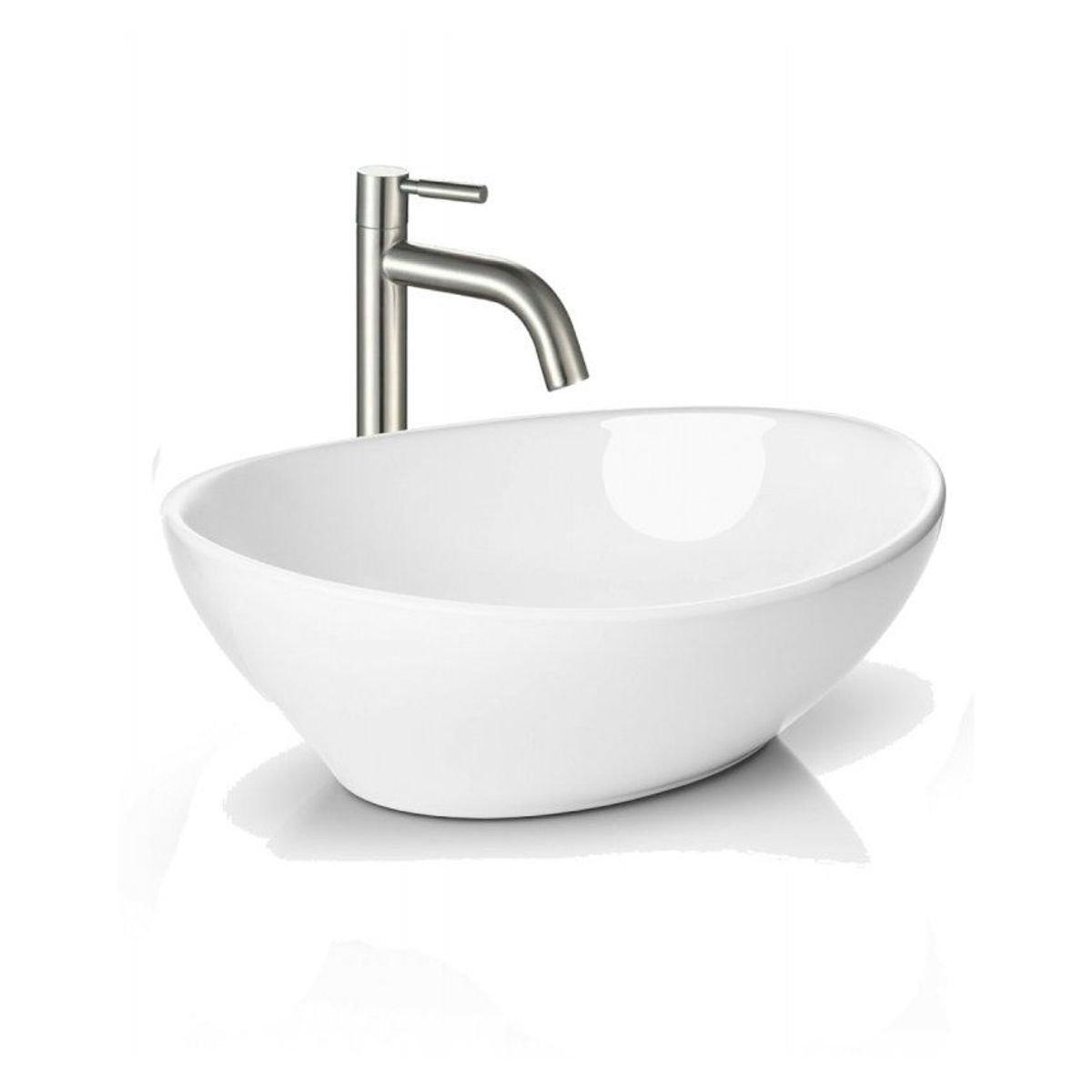 GENERICO - Kit griferia lavamanos agua fría-lavamanos canoa-desagüe