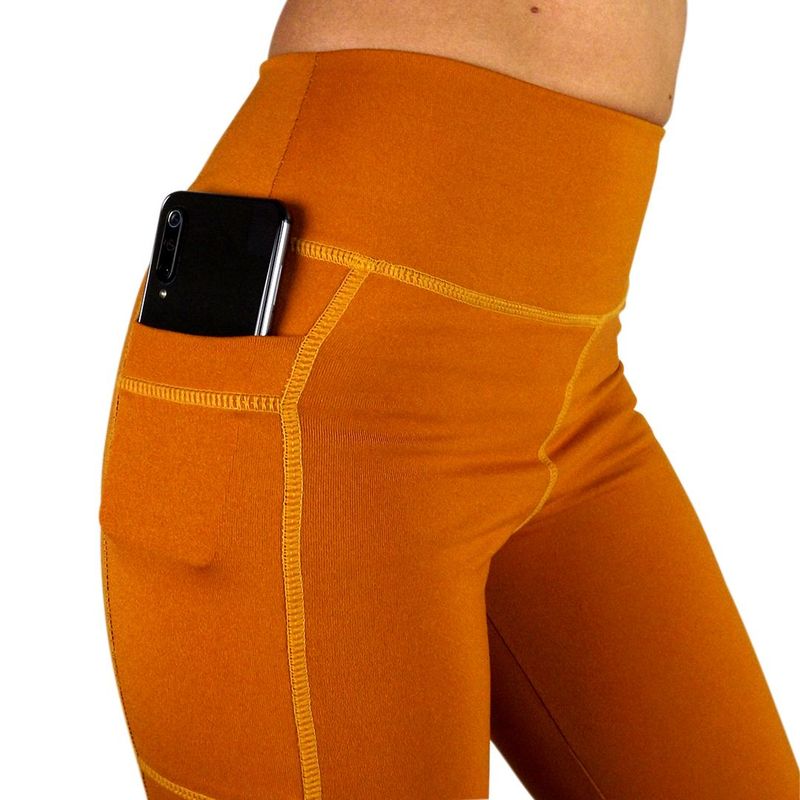 TYKHE - Leggings Deportivo Mujer Tykhe Áster Mostaza