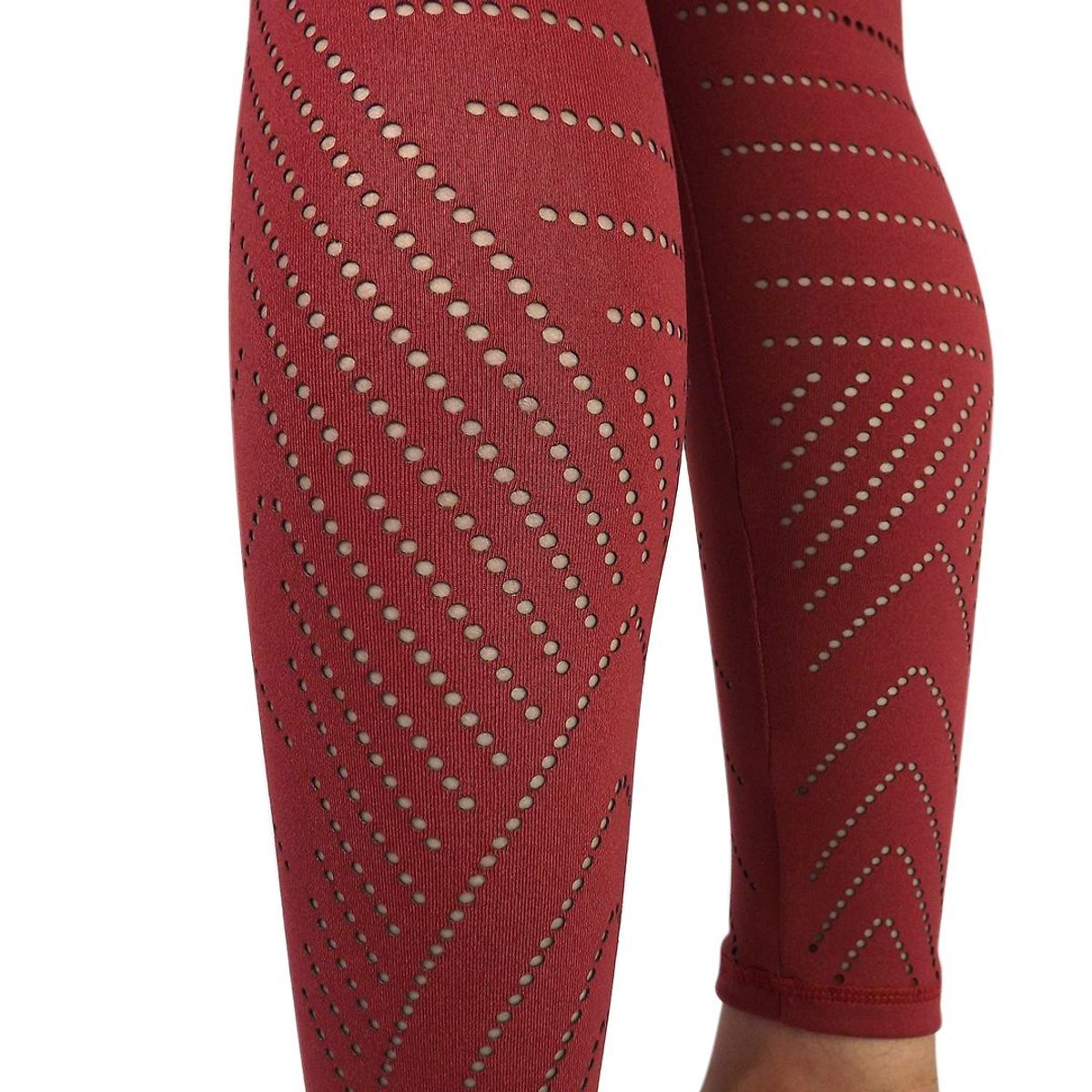 TYKHE - Leggings Deportivo Mujer Tykhe Secoya Rojo Ladrillo