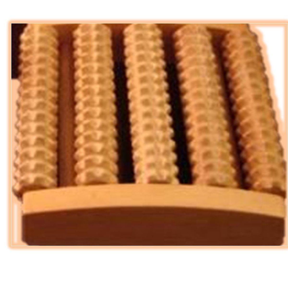 GENERICO - Masajeador pies Reflexologico terapeutico maderoterapia