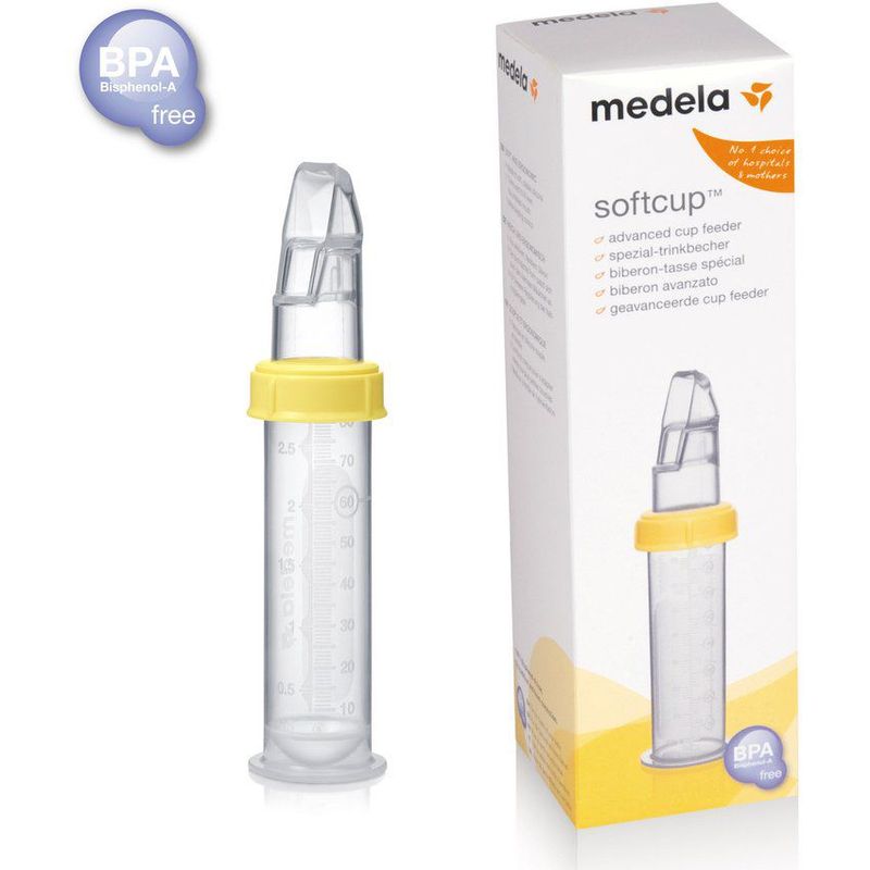 MEDELA - Softcup alimentador tipo cuchara para bebés prematuros . medela