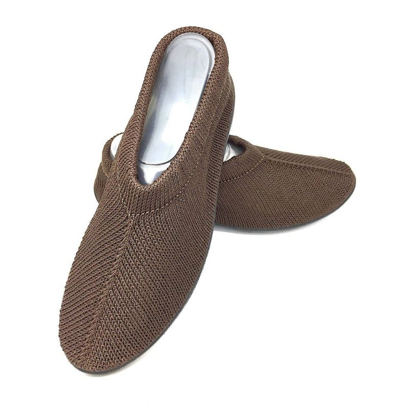 PLUMEX - PLUMEX Zapatos De Descanso Para Abuelas Tias Café