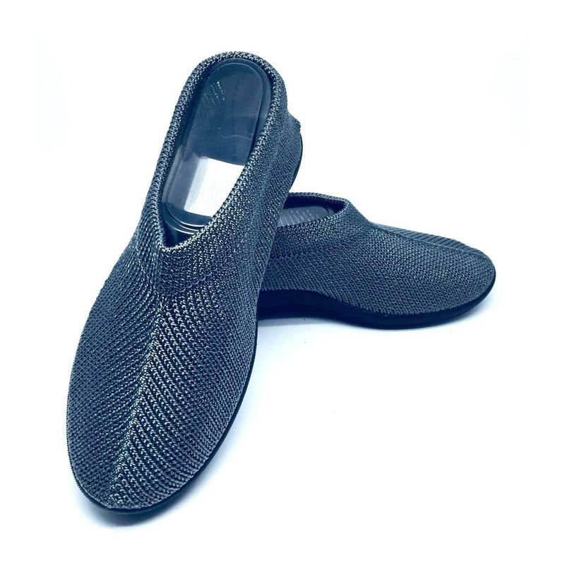 PLUMEX - PLUMEX Zapatos De Descanso Para Abuelas Tias Gris
