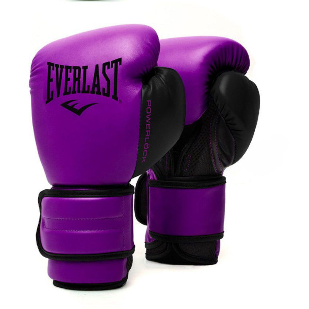 EVERLAST - Guantes de boxeo 12 OZ powerlock v2 morado Everlast