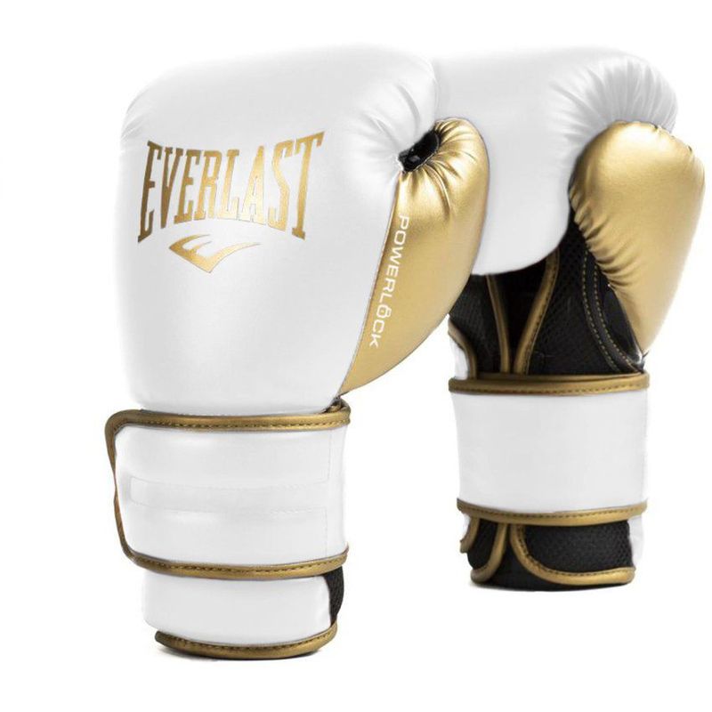 EVERLAST - Guantes de boxeo 16 oz everlast powerlock 2r blanco