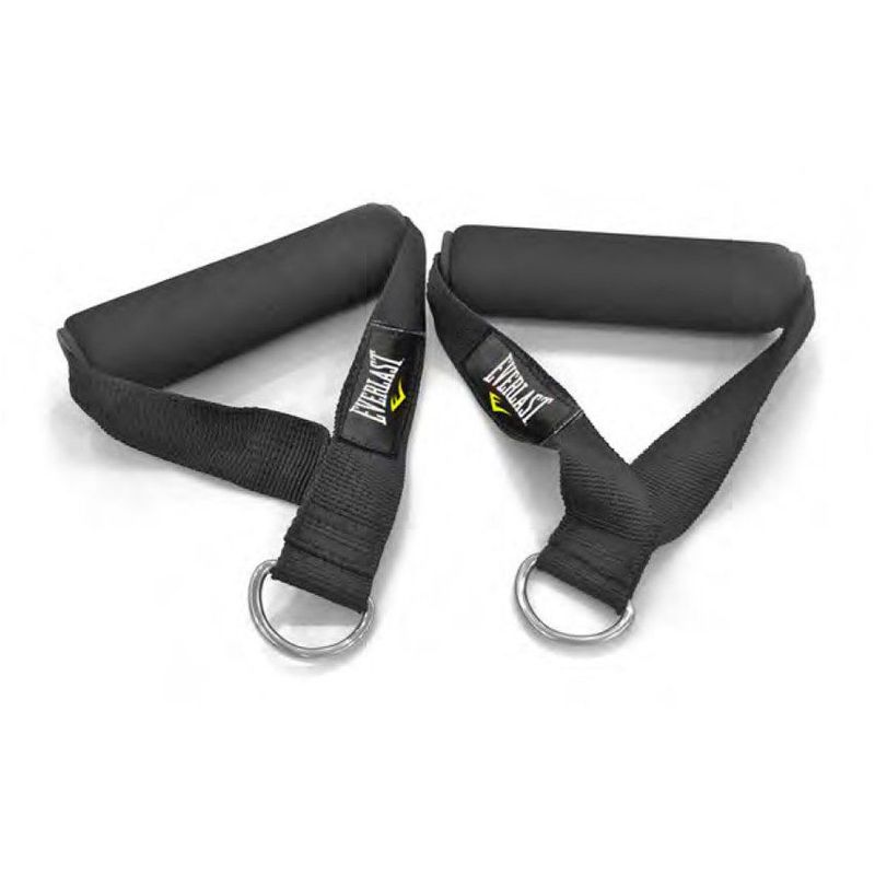 EVERLAST - Agarre de ligas de resistencia mangos everlast negro