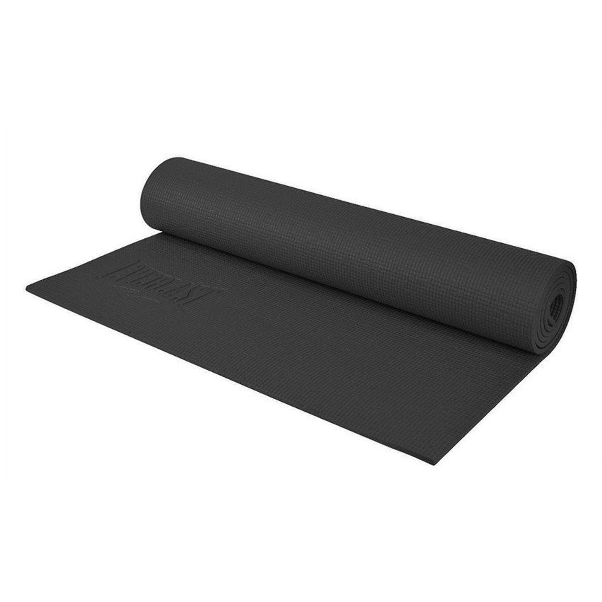 EVERLAST - Colchoneta 6 mm tapete yoga mat everlast negro