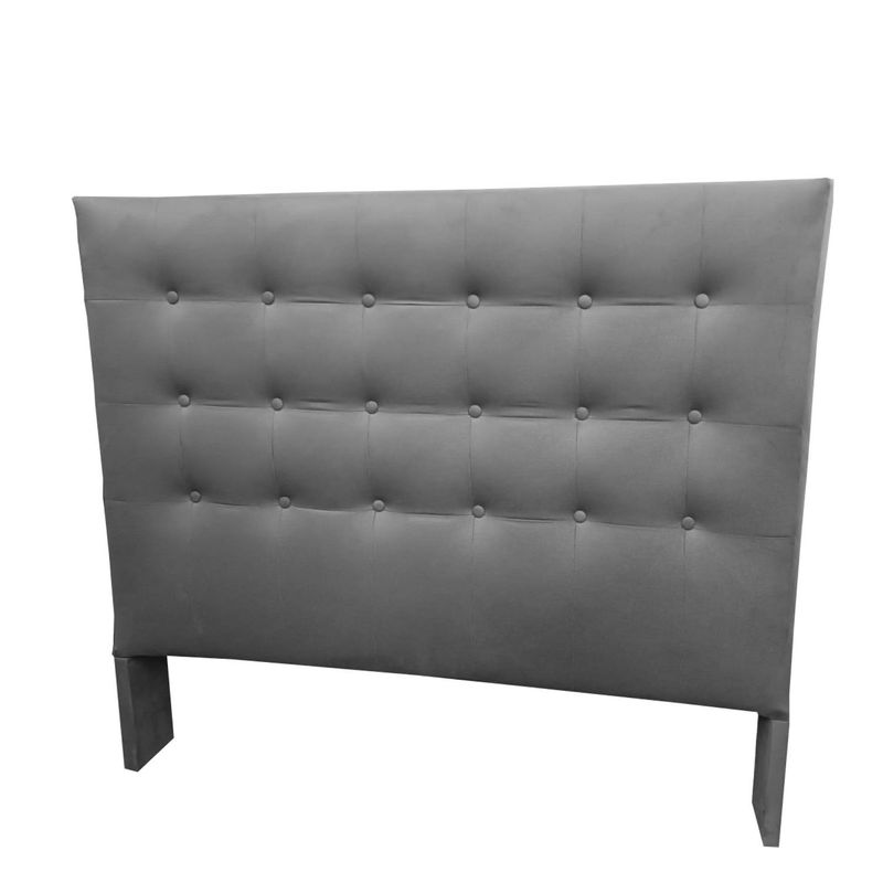 ESTILO Y CONFORT - Cabecero Deco 140 Estilo y Confort Gris.