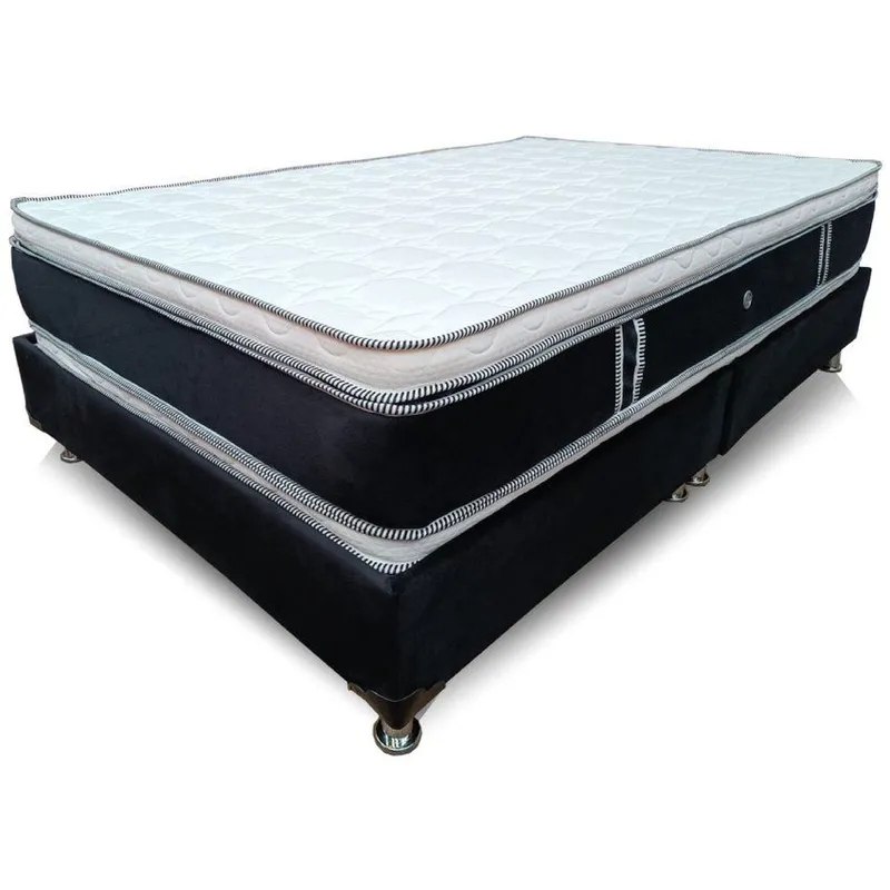 ESTILO Y CONFORT - Promocion Combo Colchón Ortópedico Pillowtop 140x190.