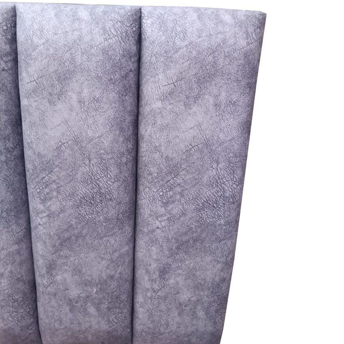 ESTILO Y CONFORT - Cabecero mónaco gris 200x125.