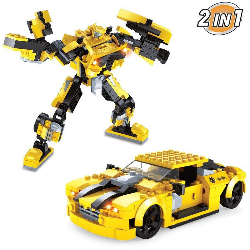 OX BLOCKS - Juguete de construccion 2 in 1 244pcs