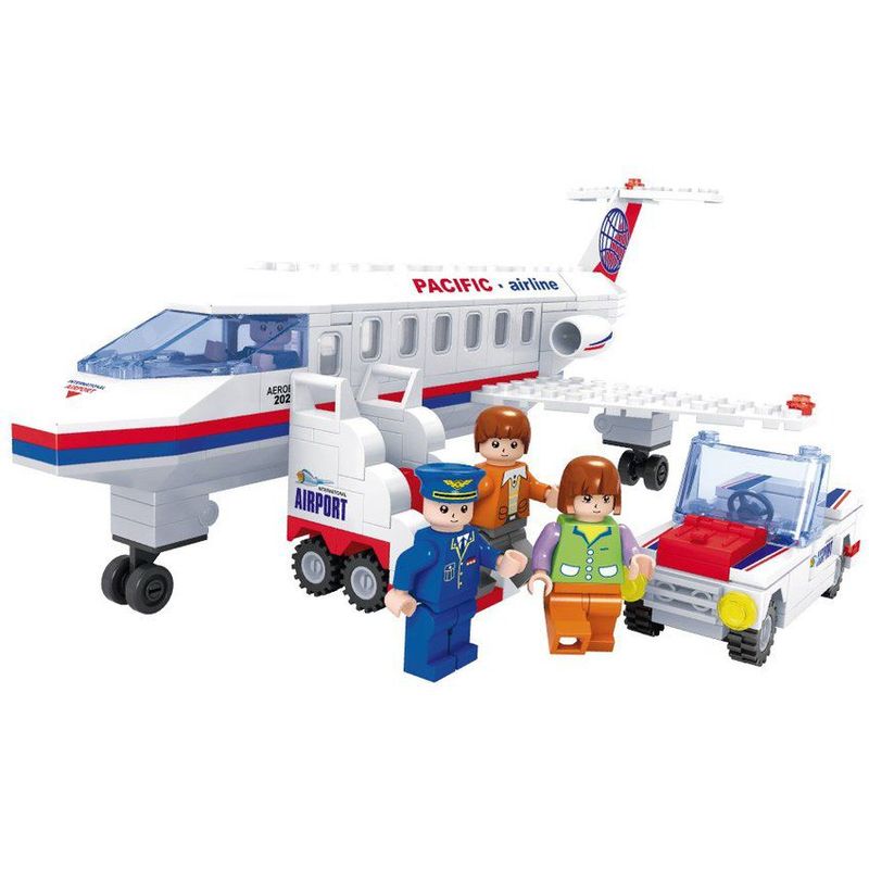 OX BLOCKS - Juguete de construccion avion 252pcs