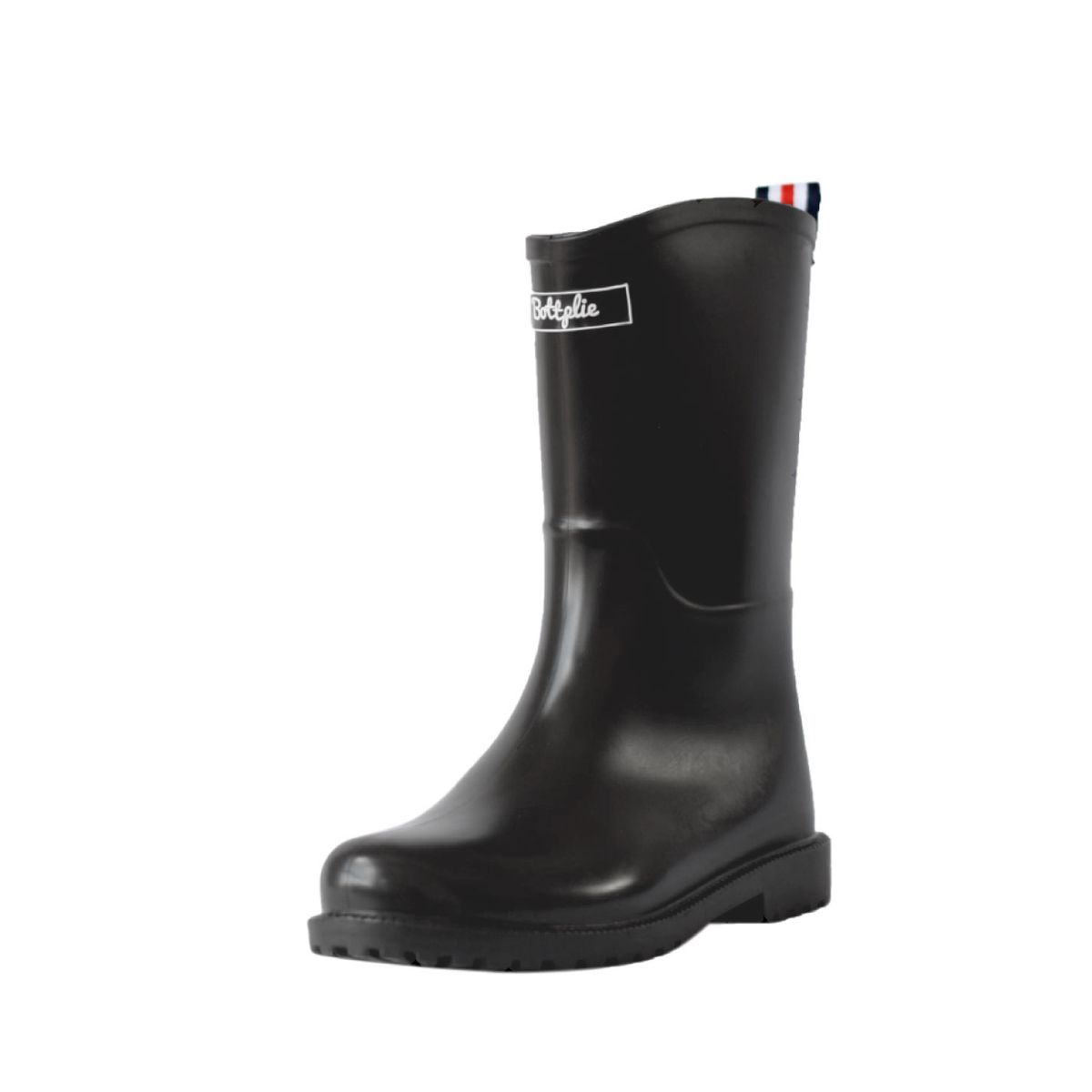 BOTTPLIE - Botas LLuvia Mediana Mujer Yorq - Negro Matte